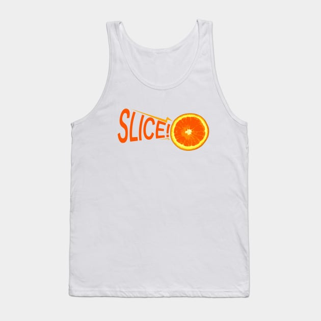 Orange Slice Tank Top by KeithKarloff